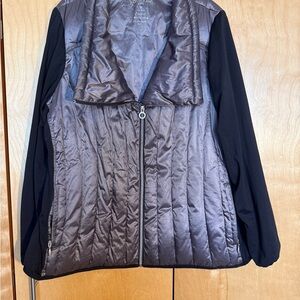 Calvin Klein Women's Silver Puffer Vest